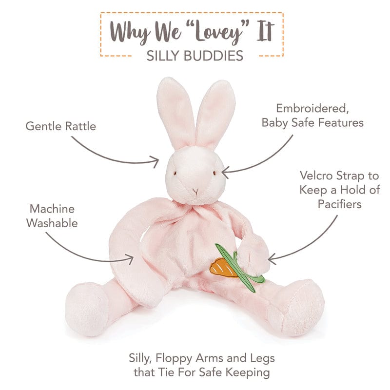 Bunnies by the Bay Bunnies by the Bay Blossom Bunny Silly Buddy - Little Miss Muffin Children & Home