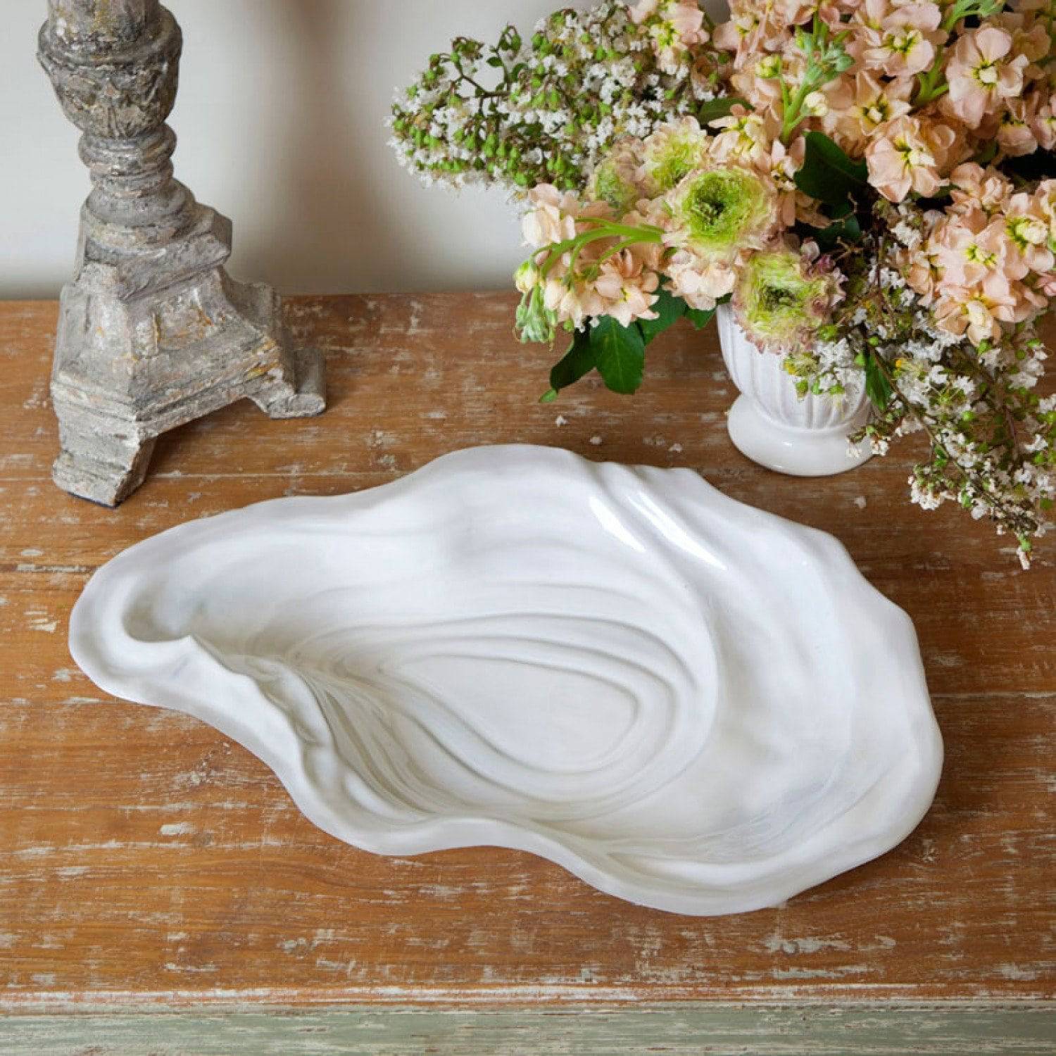 Beatriz Ball - Beatriz Ball Ceramic White Oyster Bowls - Little Miss Muffin Children & Home