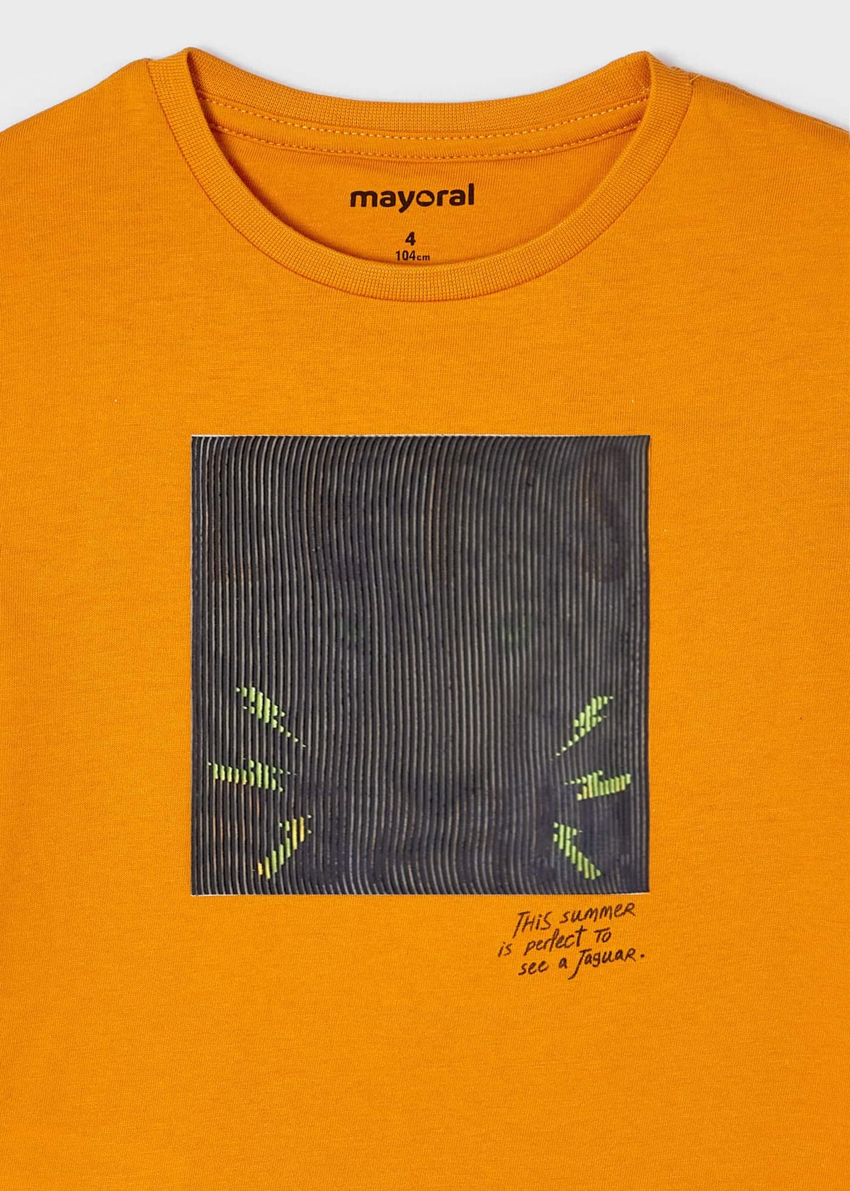 Mayoral Mayoral 3.005 Short Sleeve 3-D Tiger T-SHIRT - Little Miss Muffin Children & Home