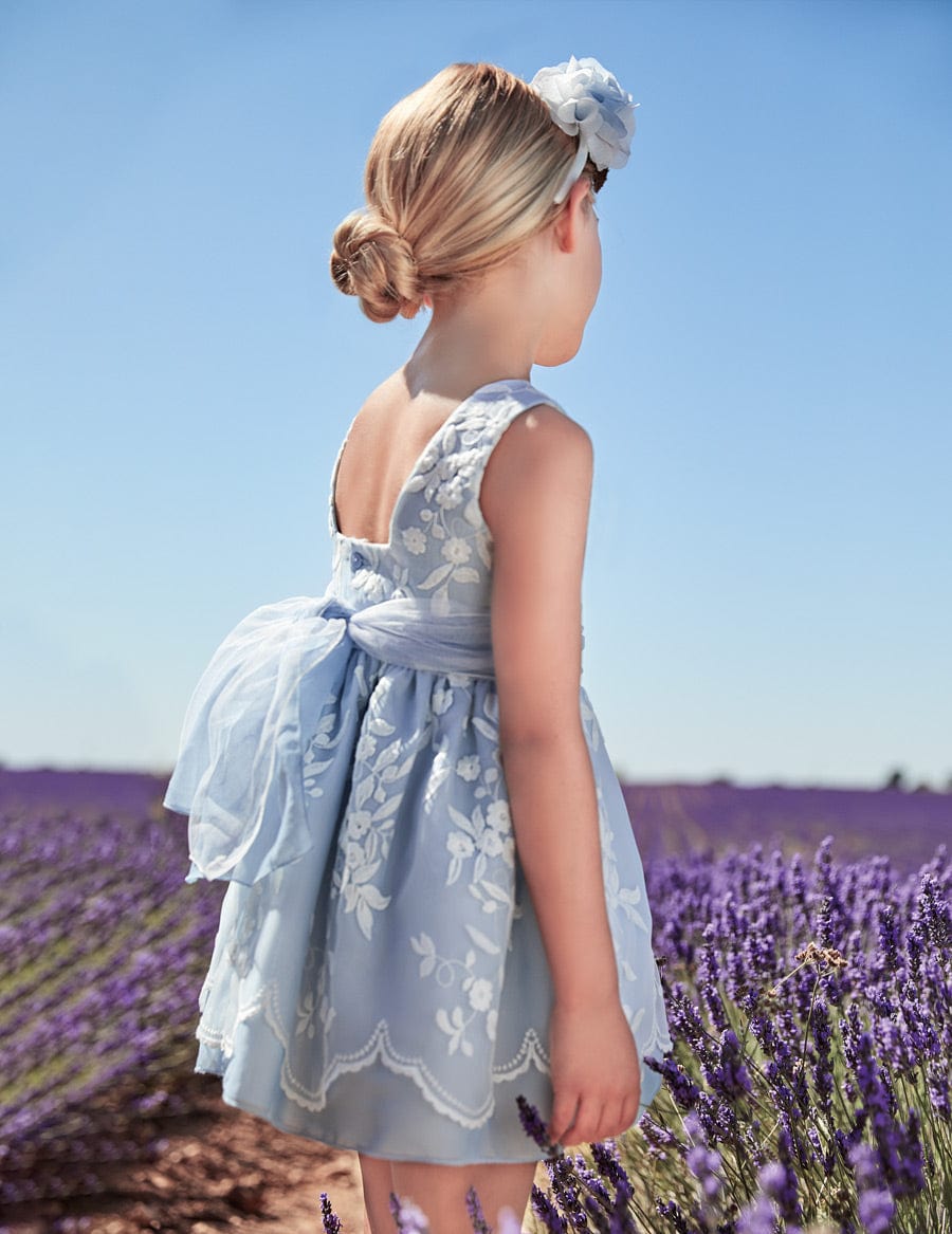 Mayoral Abel & Lula Embroidered Organza Dress - Little Miss Muffin Children & Home