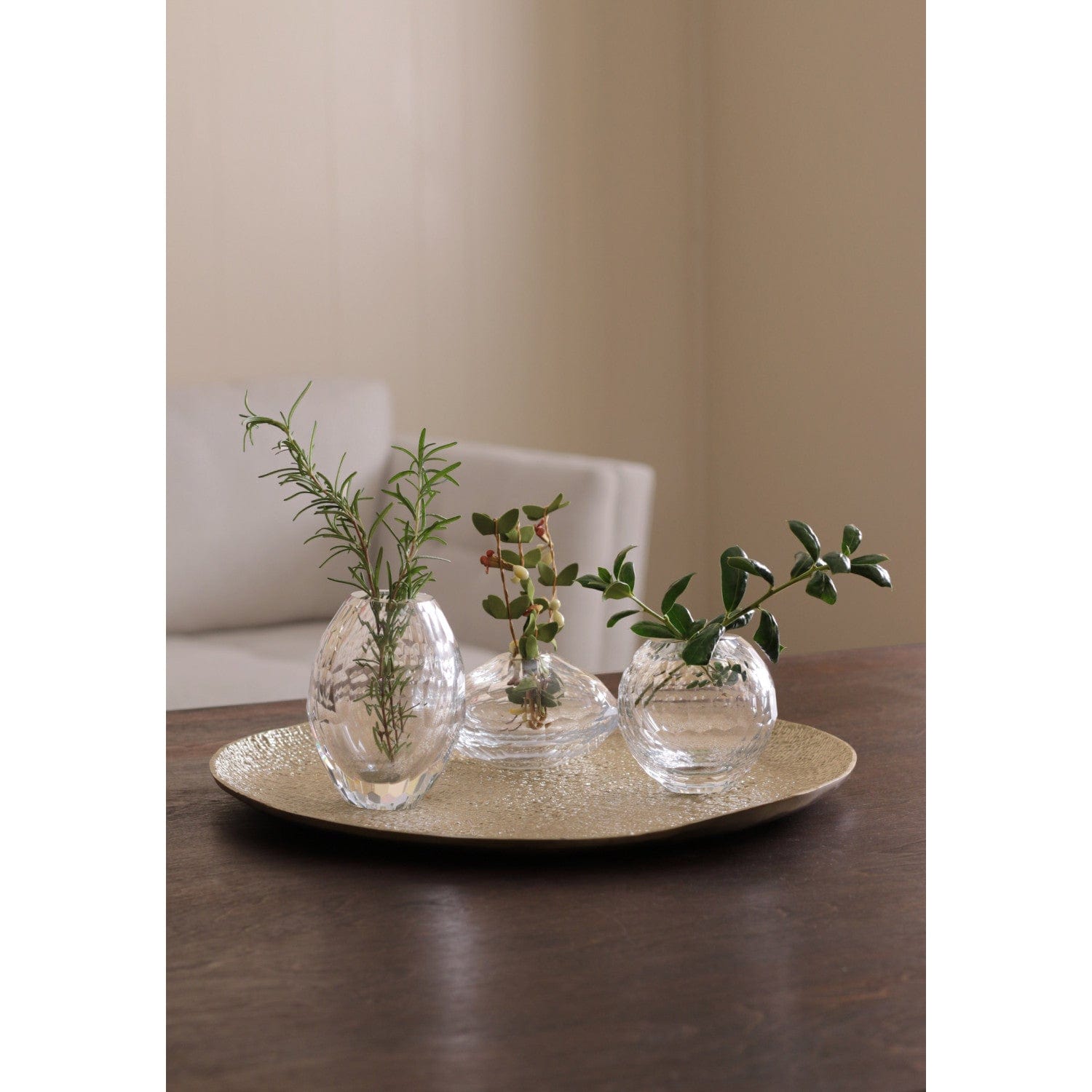 BB - Beatriz Ball Beatriz Ball Glass Faceted Teardrop Bud Vase - Little Miss Muffin Children & Home