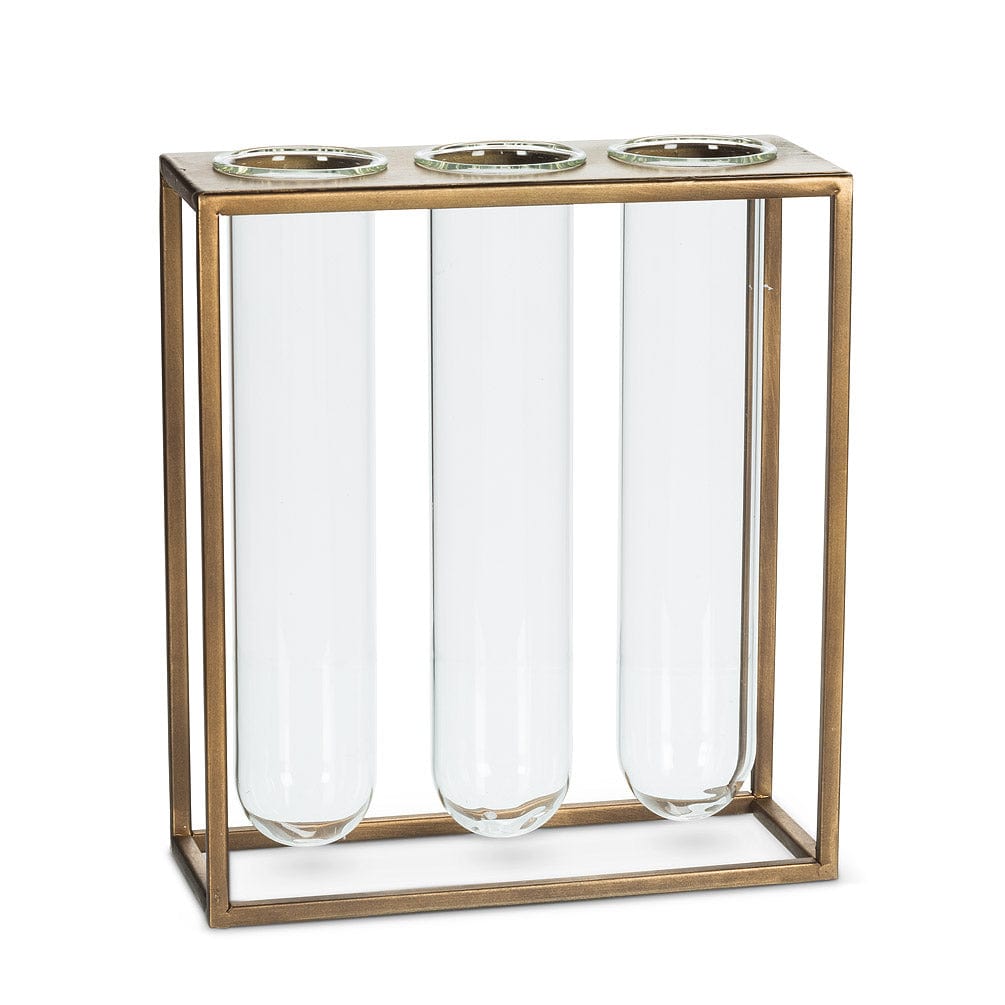 ABB - Abbott Abbott Triple Tube Vase With Rack - Little Miss Muffin Children & Home
