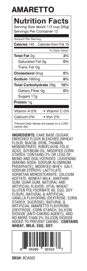 Molly & You CSAP702 Amaretto Pound Cake Microwave Single - Little Miss Muffin Children & Home