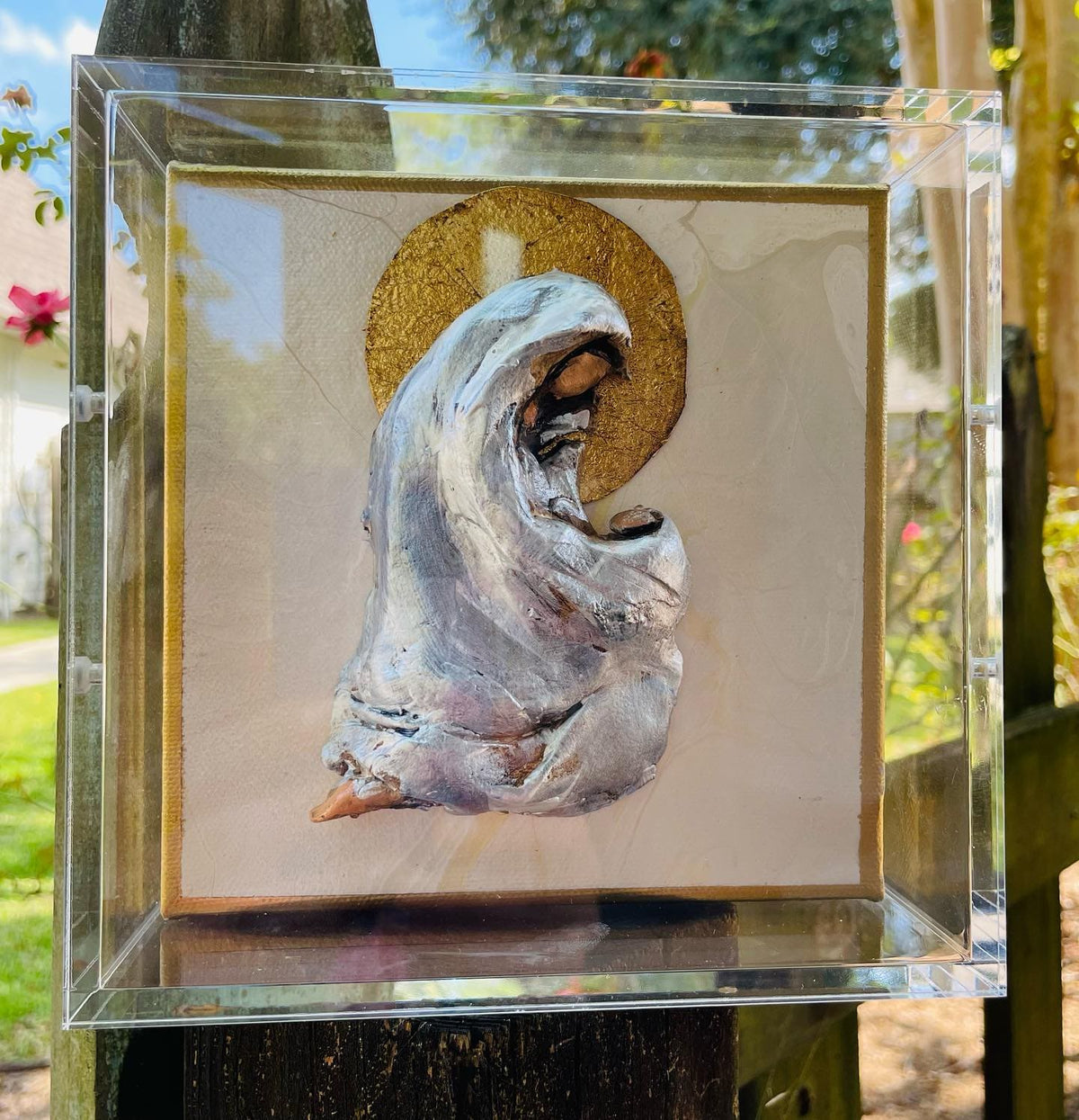 Dana Manly Art Dana Manly Art Mary & Jesus in Shadowbox - Little Miss Muffin Children & Home