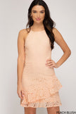 She & Sky She & Sky Lace Cami Dress - Little Miss Muffin Children & Home