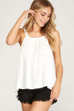 She & Sky She & Sky Cami Tie Top - Little Miss Muffin Children & Home