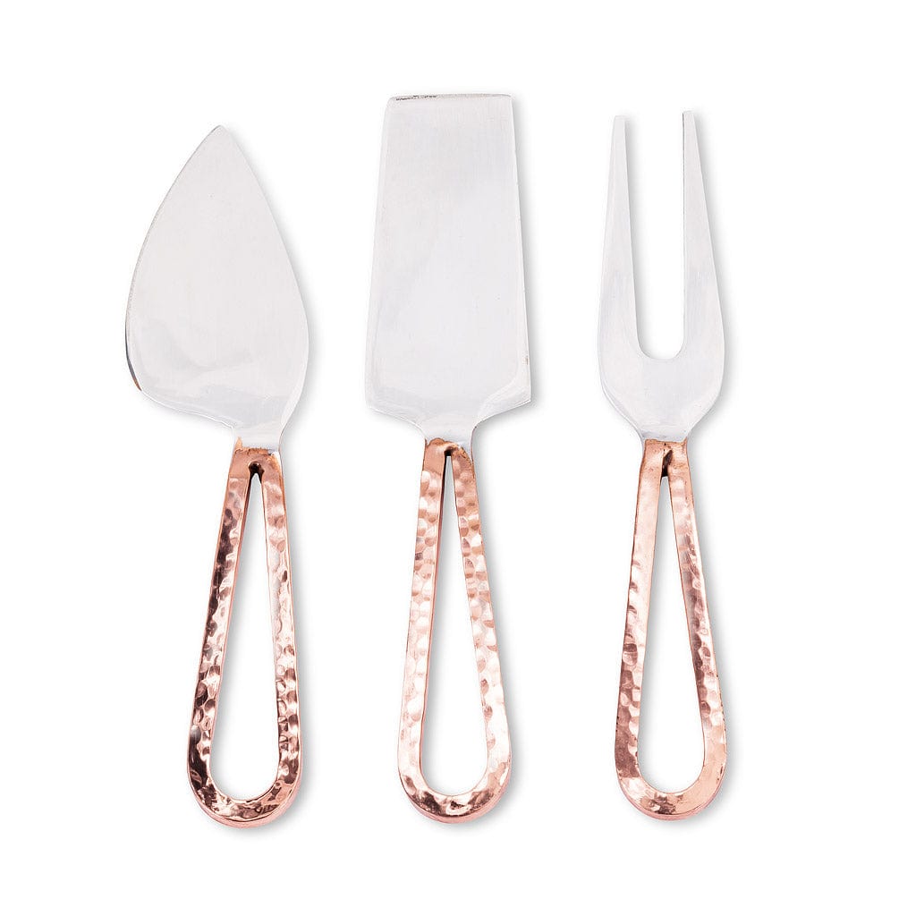 ABB - Abbott Abbott Loop Handle Cheese Knives Set of 3 - Little Miss Muffin Children & Home