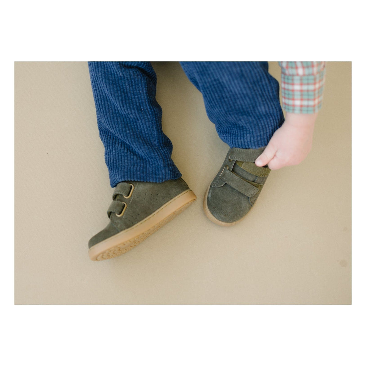 L'Amour Shoes L'Amour Kyle Double Velcro Sneaker - Little Miss Muffin Children & Home