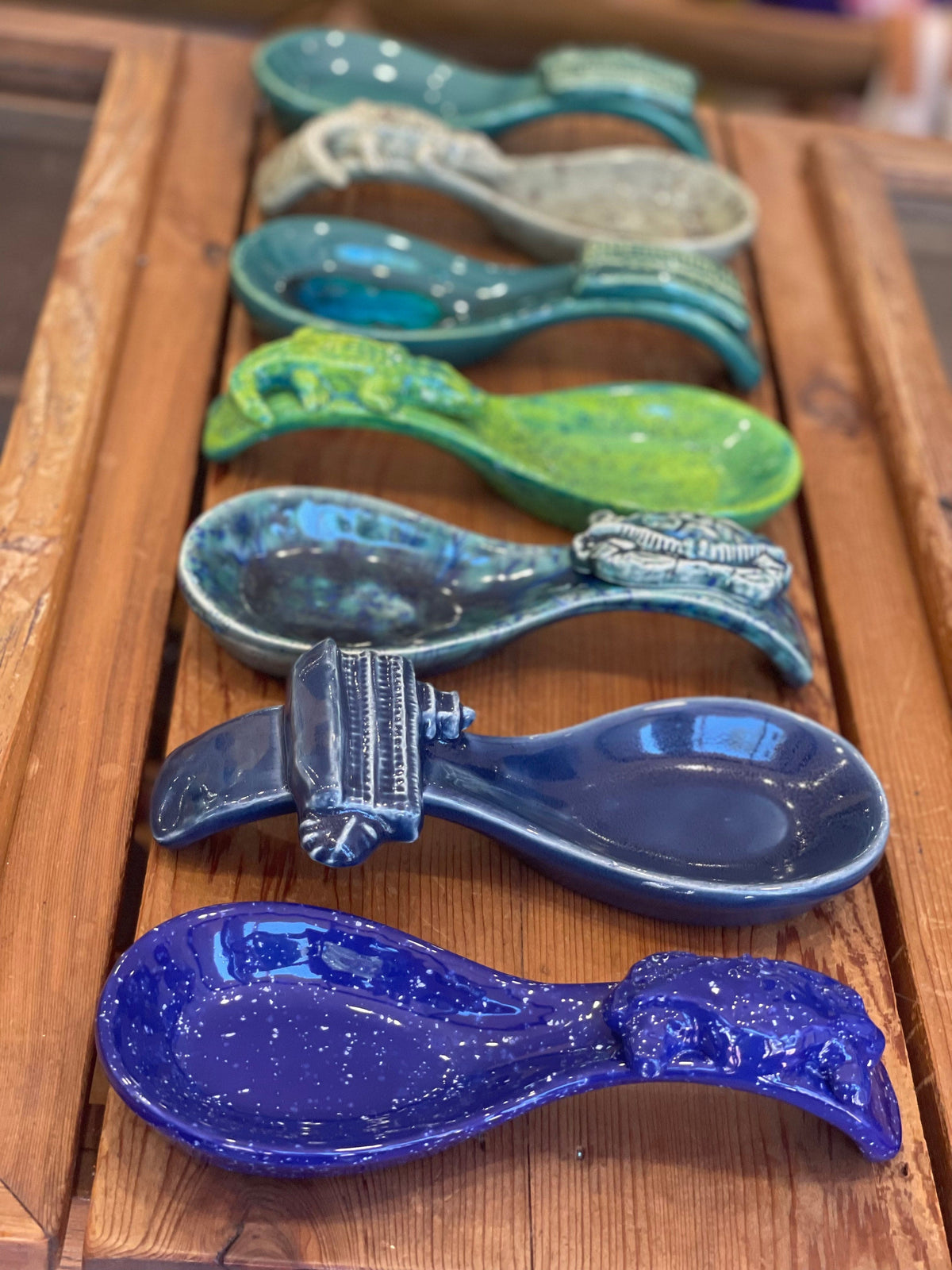 Slip Into Clay Slip into Clay Alligator Spoon Rest - Little Miss Muffin Children & Home