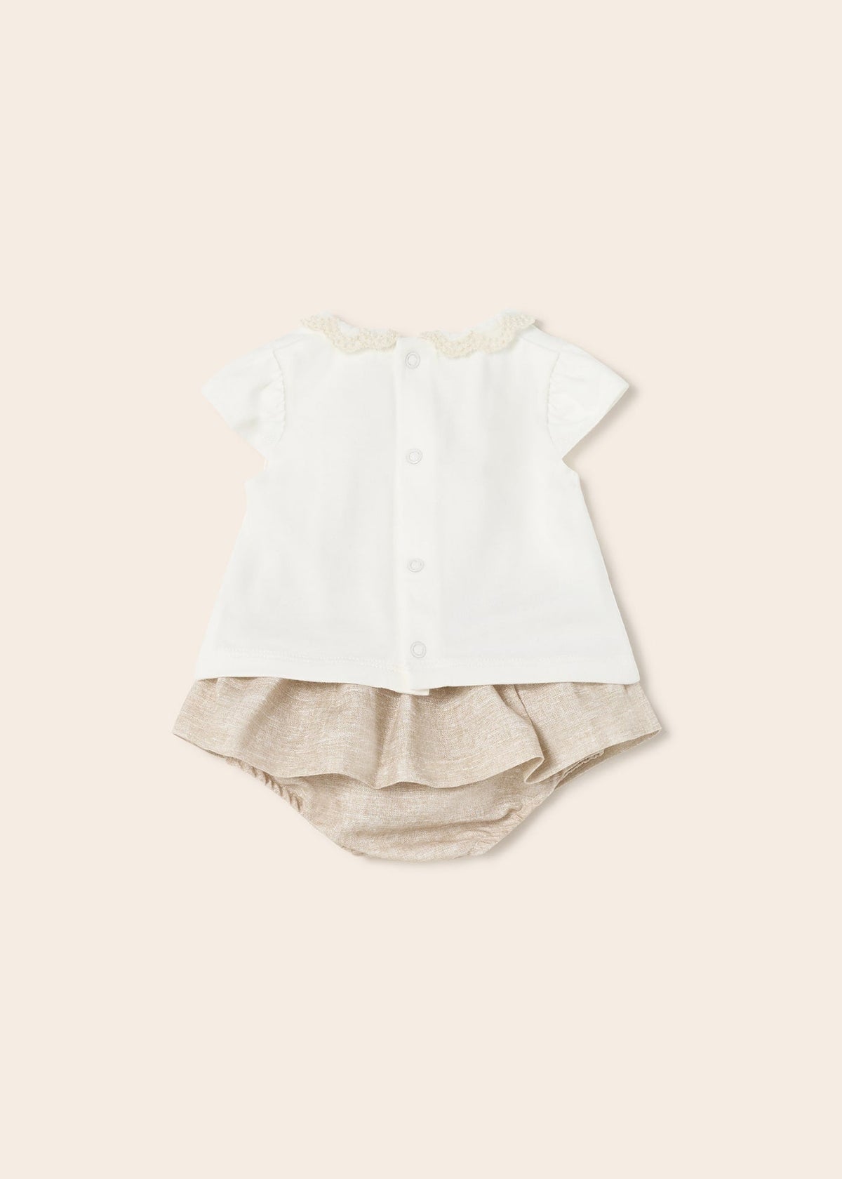 Mayoral Usa Inc Mayoral 2 Piece Linen Skirt Set for Baby Girl - Little Miss Muffin Children & Home
