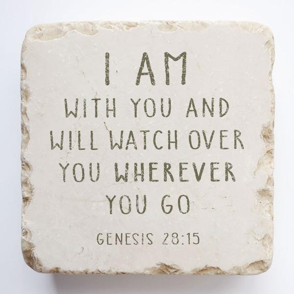 Twelve Stone Art Twelve Stone Art Genesis 28:15 - Little Miss Muffin Children & Home
