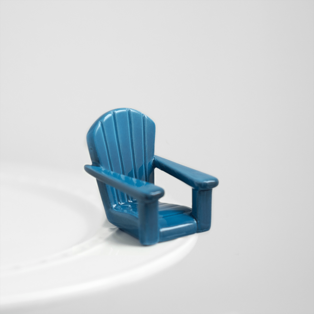 Nora Fleming - Nora Fleming Chillin Chair Blue Topper - Little Miss Muffin Children & Home