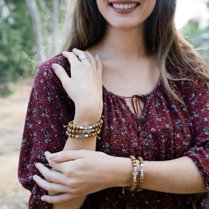My Saint My Hero - My Saint My Hero Rooted in Faith Bracelet - Little Miss Muffin Children & Home