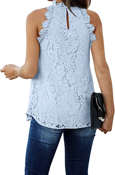 Sunshine Sunshine Halter Lace Tanks - Little Miss Muffin Children & Home