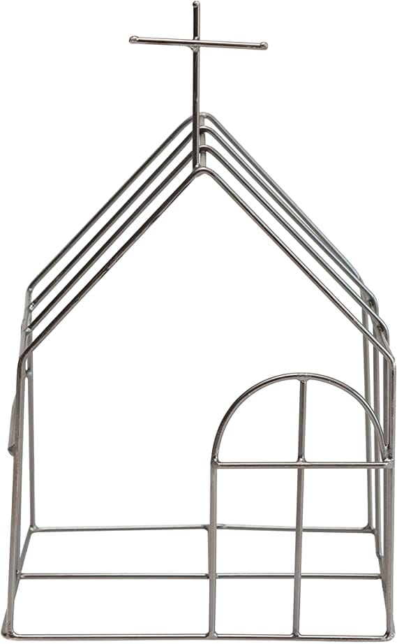 Creative Co-op Creative Co-op Metal Church - Little Miss Muffin Children & Home