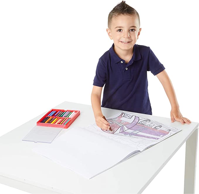 Melissa & Doug Melissa & Doug Vehicles Jumbo Coloring Pad - Little Miss Muffin Children & Home