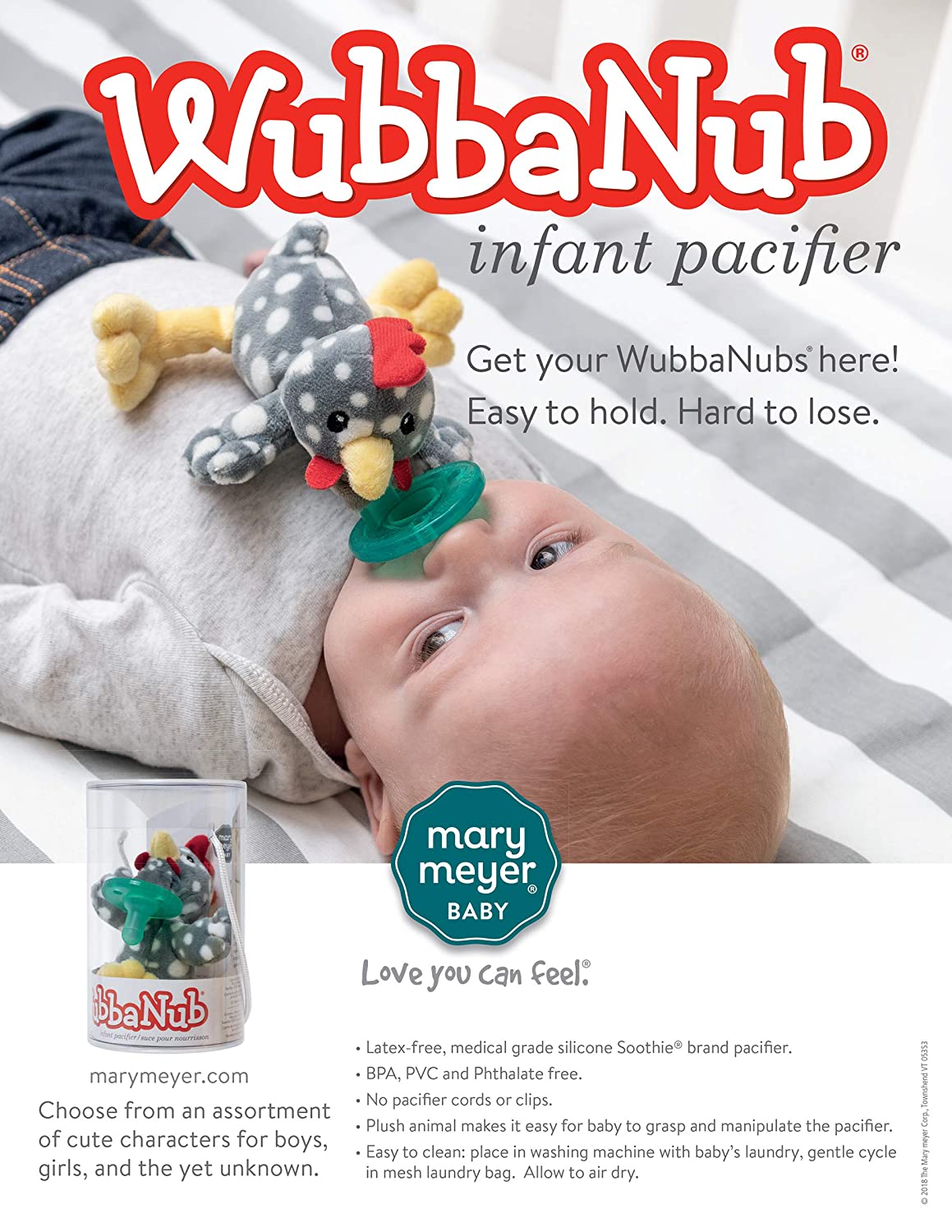 MMM - Mary Meyer Corp Mary Meyer Little But Fierce Leopard WubbaNub - Little Miss Muffin Children & Home