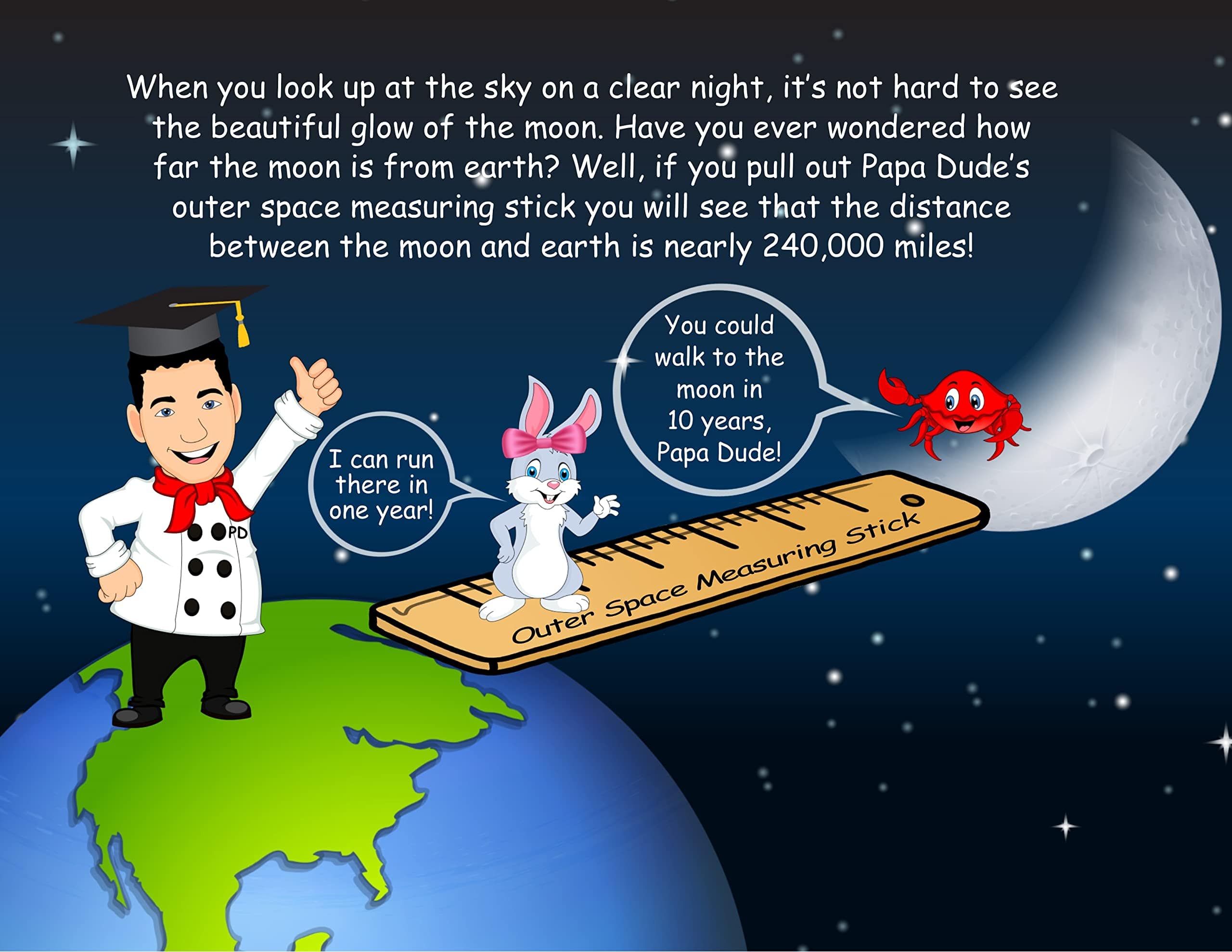 NIA'S JUST FOR KIDS, INC How High Can You Count? Papa Dude - Little Miss Muffin Children & Home