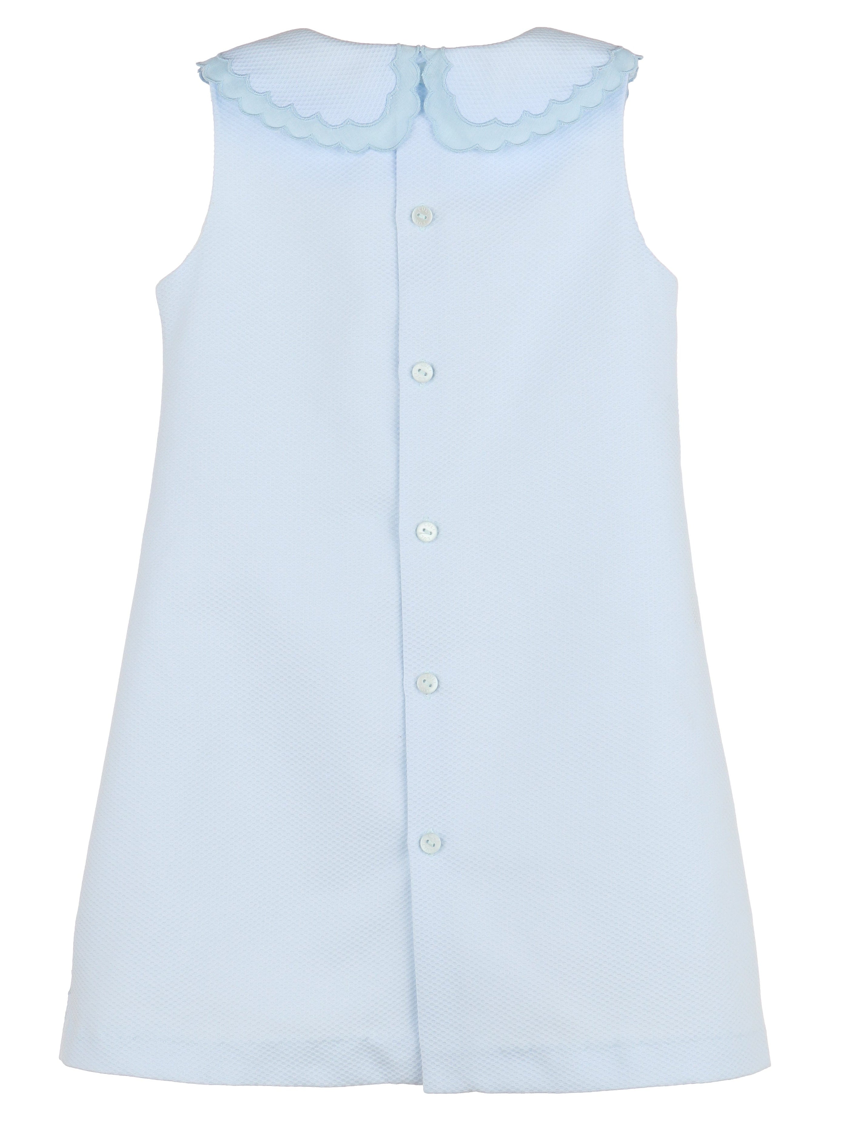 Casero & Associates Casero & Associates Insert Scallops Dress - Little Miss Muffin Children & Home