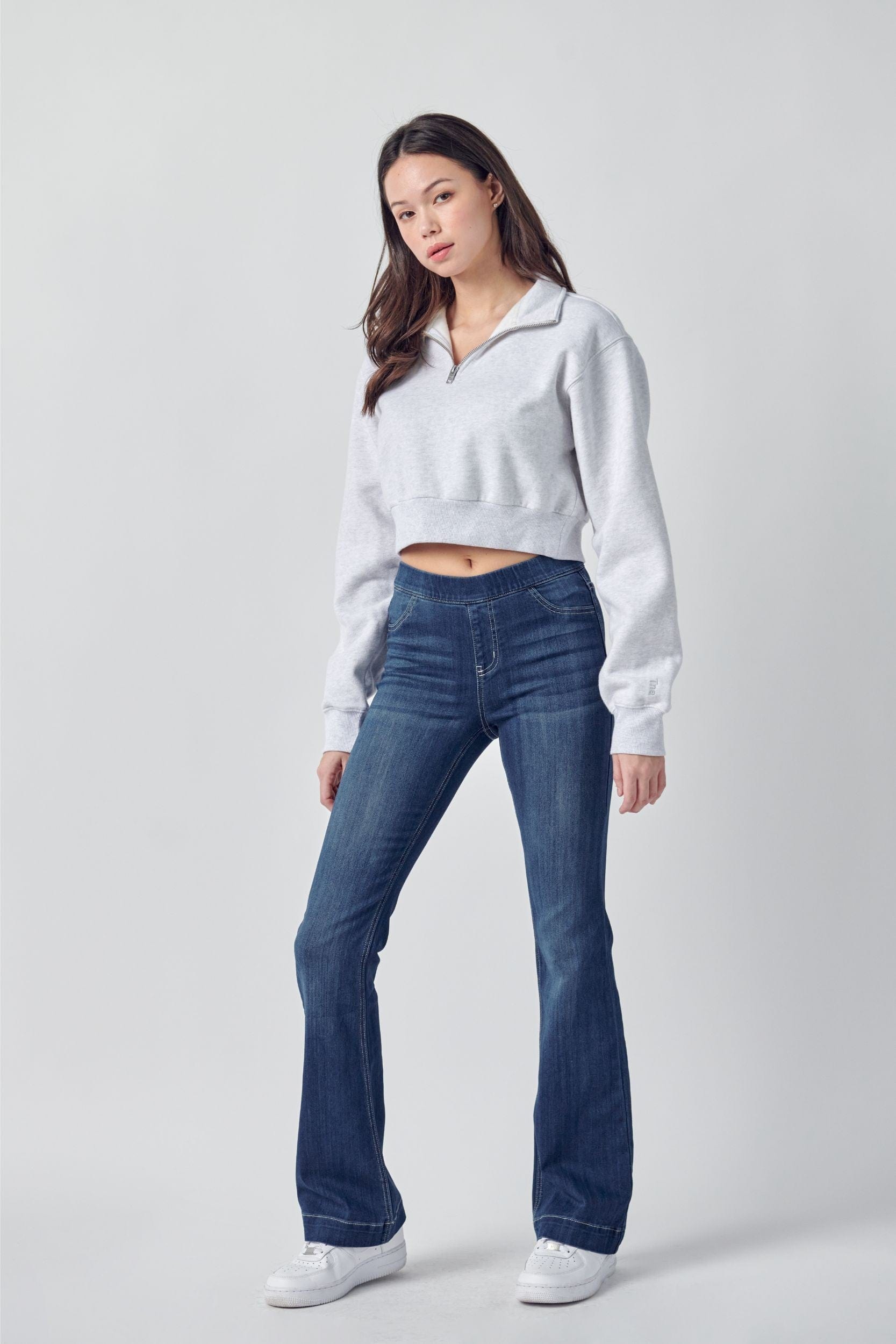 Cello Jeans Cello Mid Rise Flare Jeggings - Little Miss Muffin Children & Home