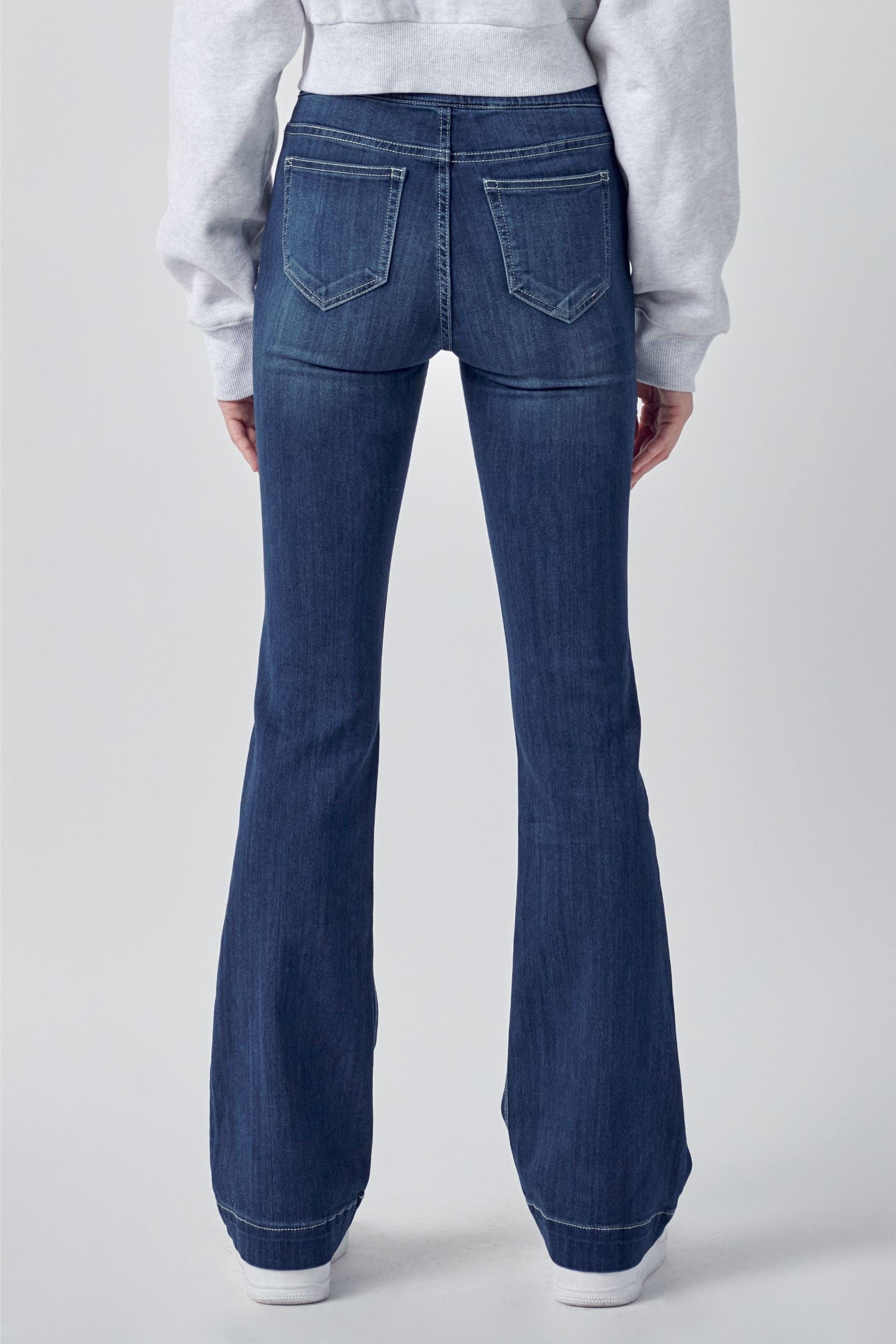 Cello Jeans Cello Mid Rise Flare Jeggings - Little Miss Muffin Children & Home