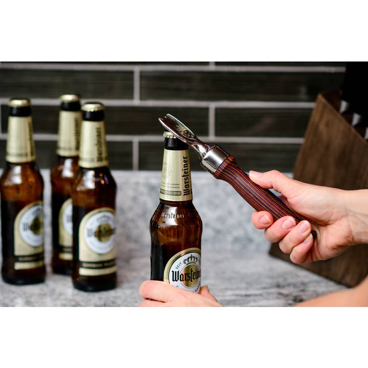 Island Bamboo Island Bamboo 8.5" Rainbow Bottle Opener - Little Miss Muffin Children & Home