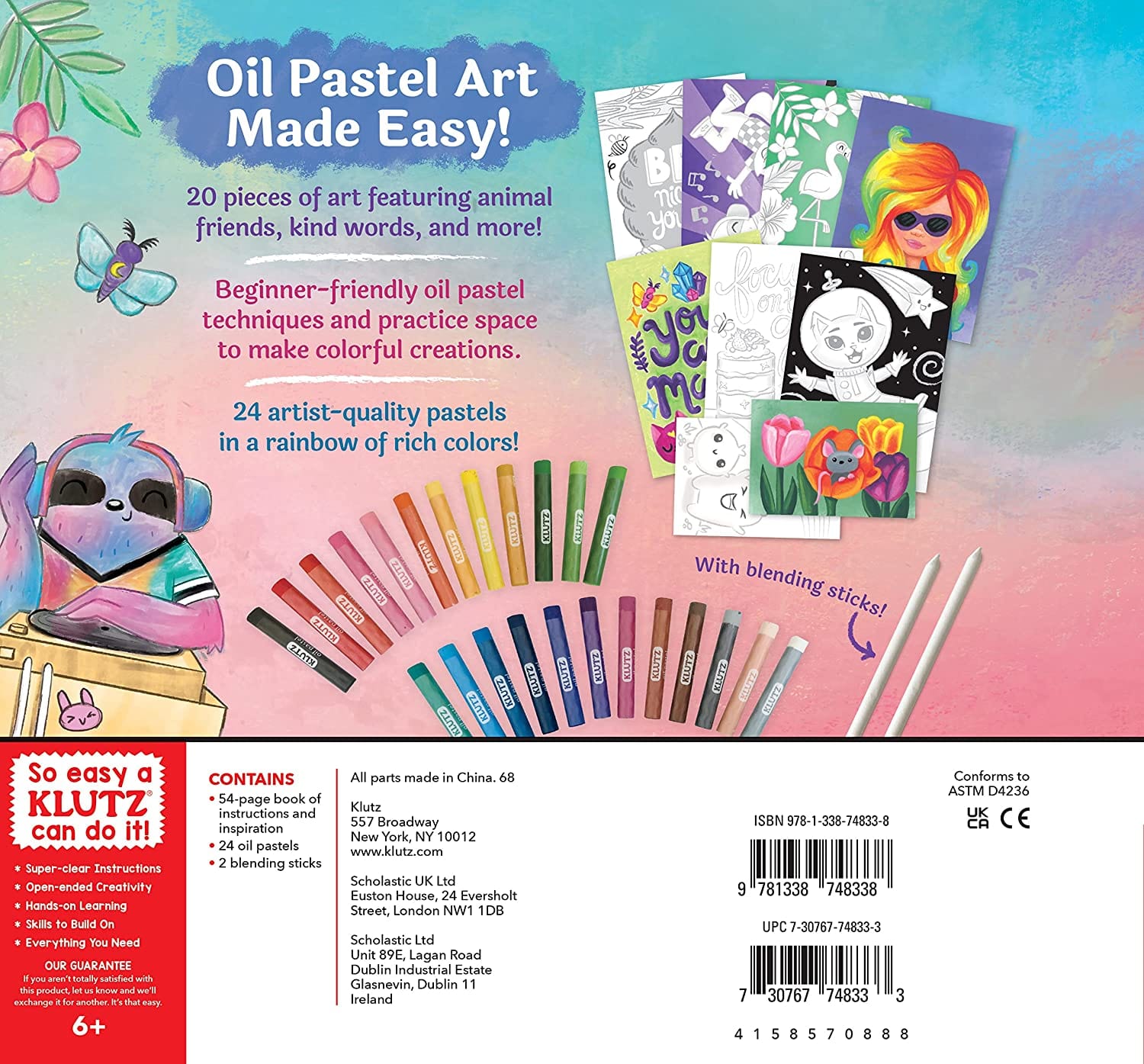 KTZ - Klutz Klutz Pastel Studio Craft Kit - Little Miss Muffin Children & Home