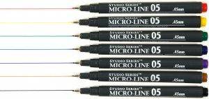Peter Pauper Press - Peter and Pauper Studio Series Micro--Line Colored Pen Set - Little Miss Muffin Children & Home