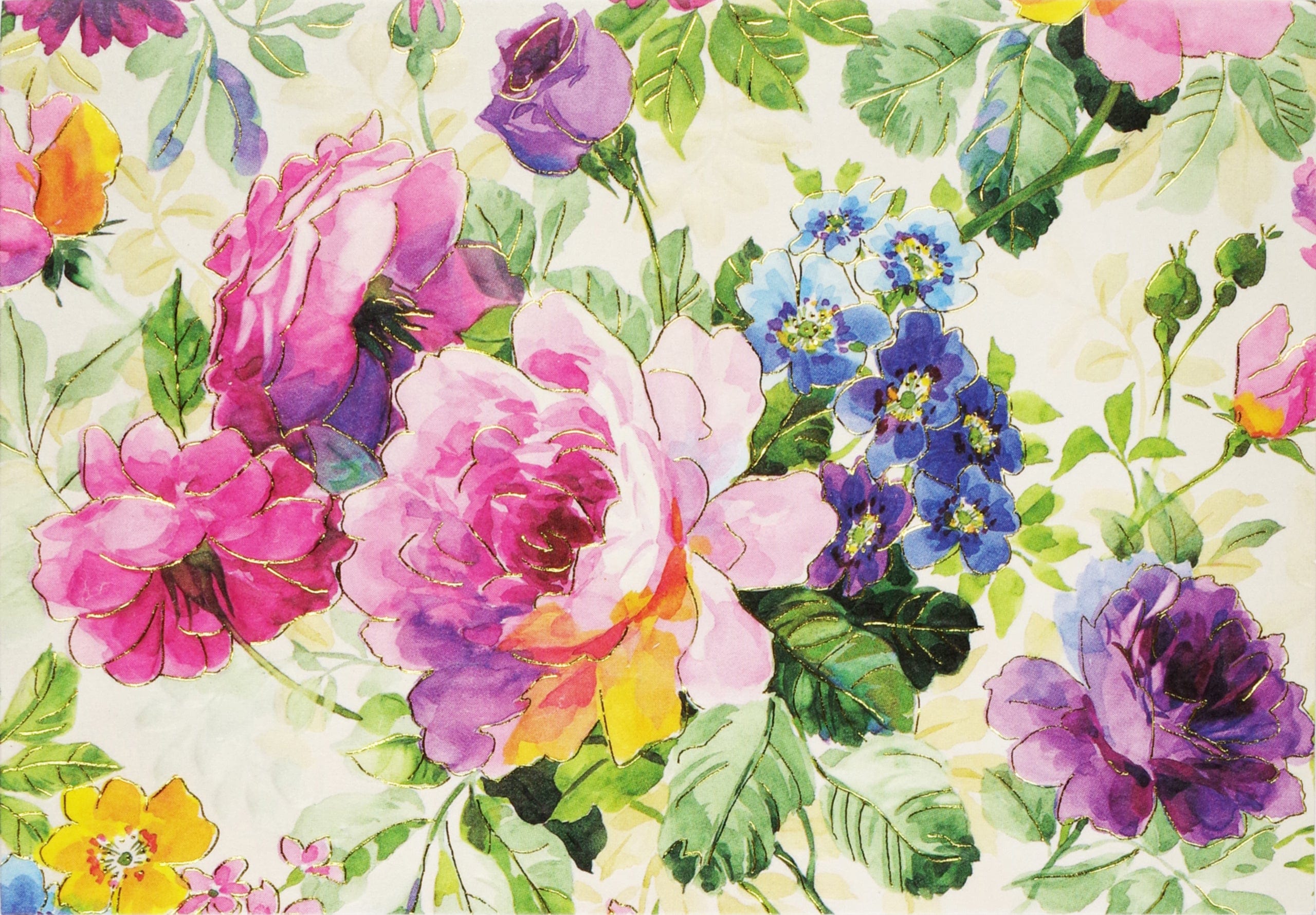 Peter Pauper Press Peter Pauper Press Peony Garden Note Card - Little Miss Muffin Children & Home