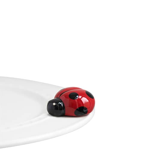 Nora Fleming Nora Fleming Lil' Ladybug Topper - Little Miss Muffin Children & Home
