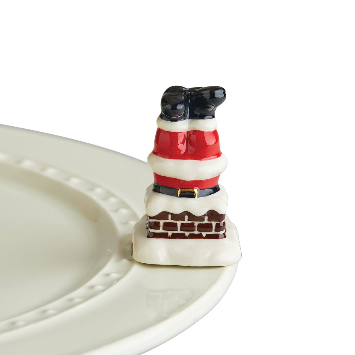 Nora Fleming Nora Fleming Down the Chimney Topper - Little Miss Muffin Children & Home