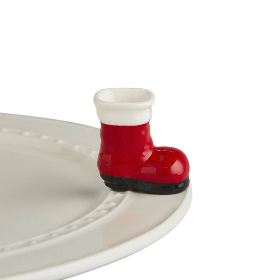 Nora Fleming - Nora Fleming Santa's Boots Topper - Little Miss Muffin Children & Home