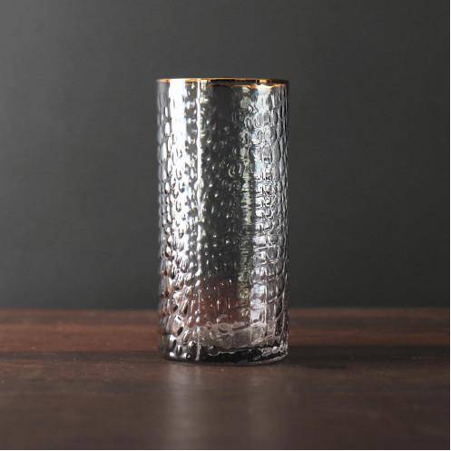 Beatriz Ball - Beatriz Ball Croc Gold Rim Highball 18 oz Glass - Little Miss Muffin Children & Home