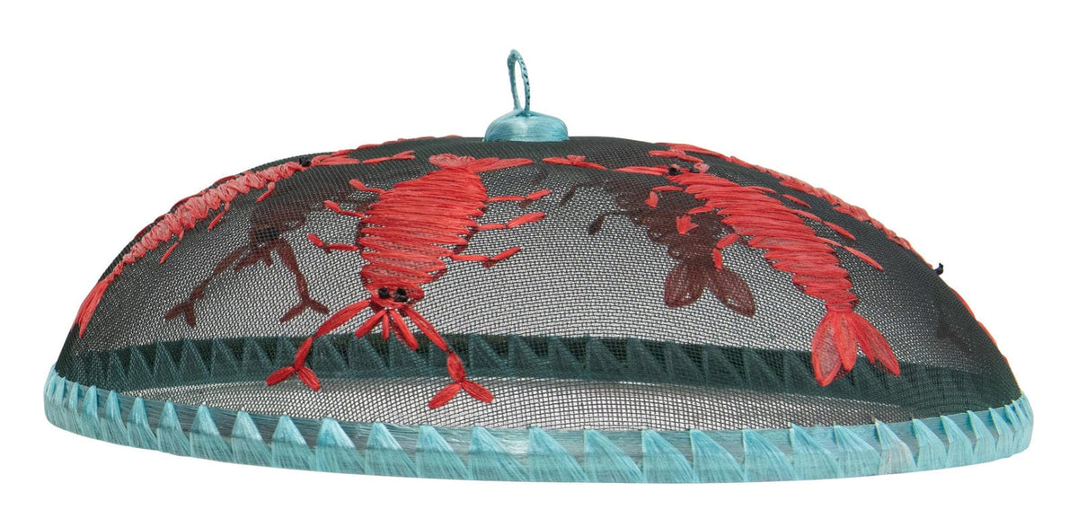 Creative Co-op Creative Co-op Wire Mesh Food Cover with Shrimp - Little Miss Muffin Children & Home