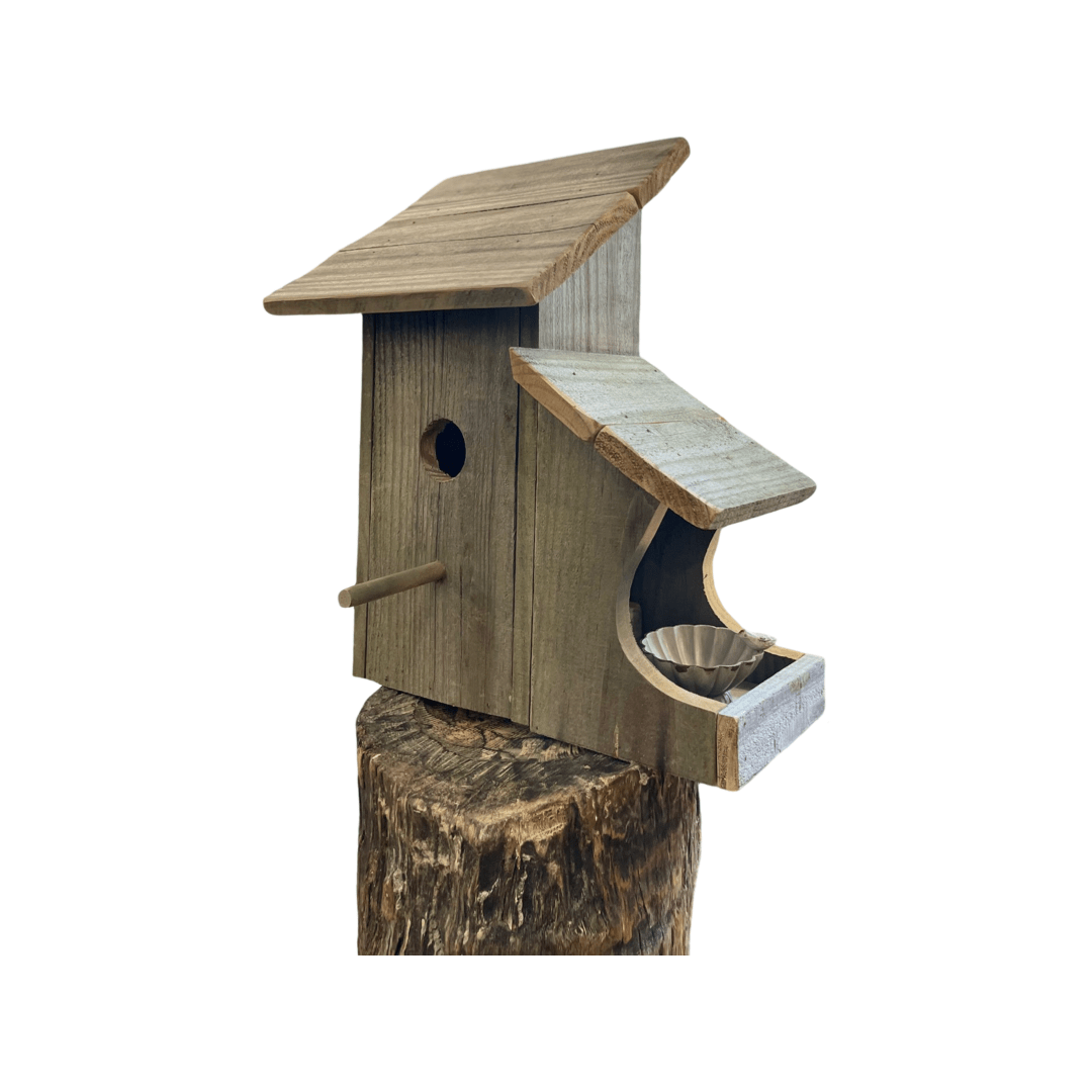 Nola Birdhouses Nola Birdhouses Side Porch Birdhouse - Little Miss Muffin Children & Home