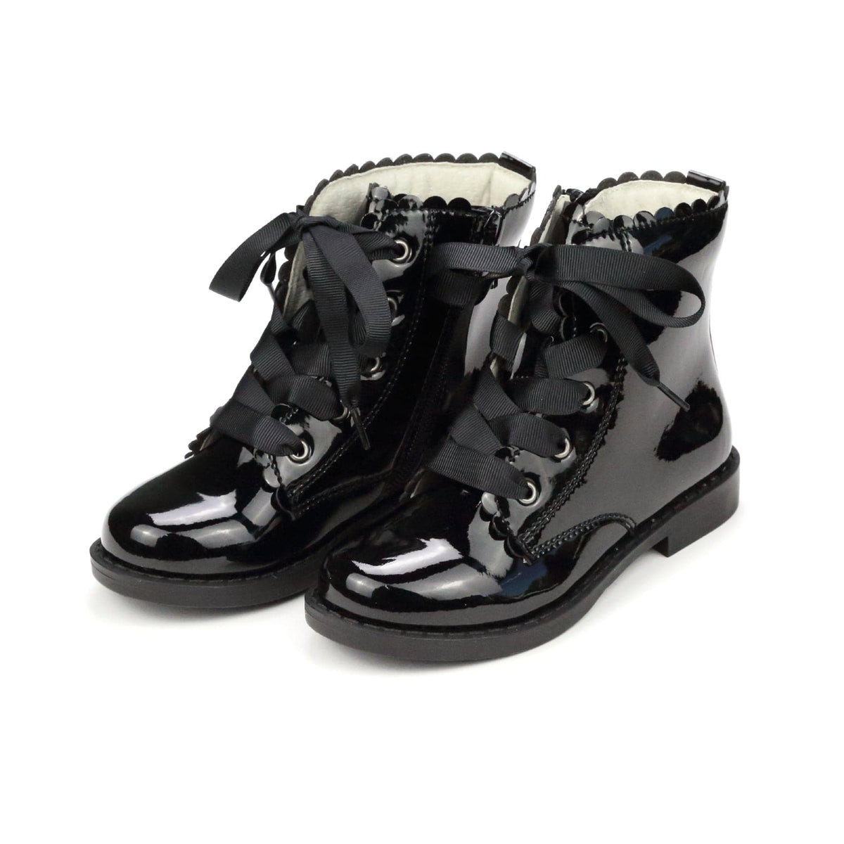 L'Amour Shoes L'Amour Josephine Scalloped Boot - Little Miss Muffin Children & Home