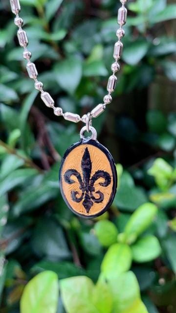 Saints for Sinners Saints for Sinners Holy Spirit Hand Painted Medallion - Little Miss Muffin Children & Home