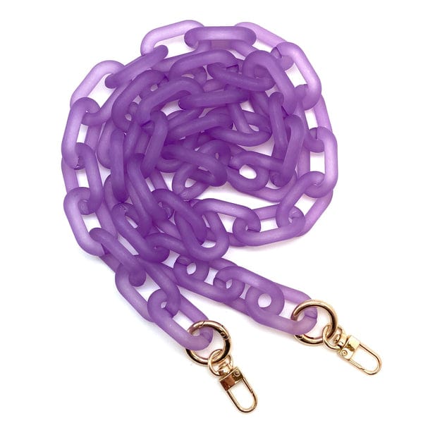 Latitudes Frosted Acrylic Crossbody Purse Chain - Little Miss Muffin Children & Home