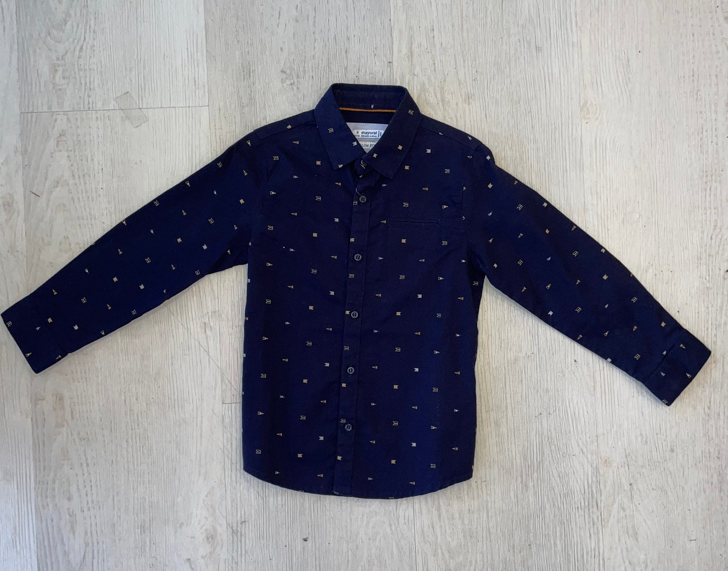 Mayoral Usa Inc Mayoral Orion Long Sleeve Shirt for Boys - Little Miss Muffin Children & Home