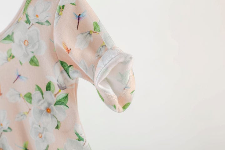 Nola Tawk Nola Tawk Pink Magnolia Organic Cotton Twirl Dress - Little Miss Muffin Children & Home