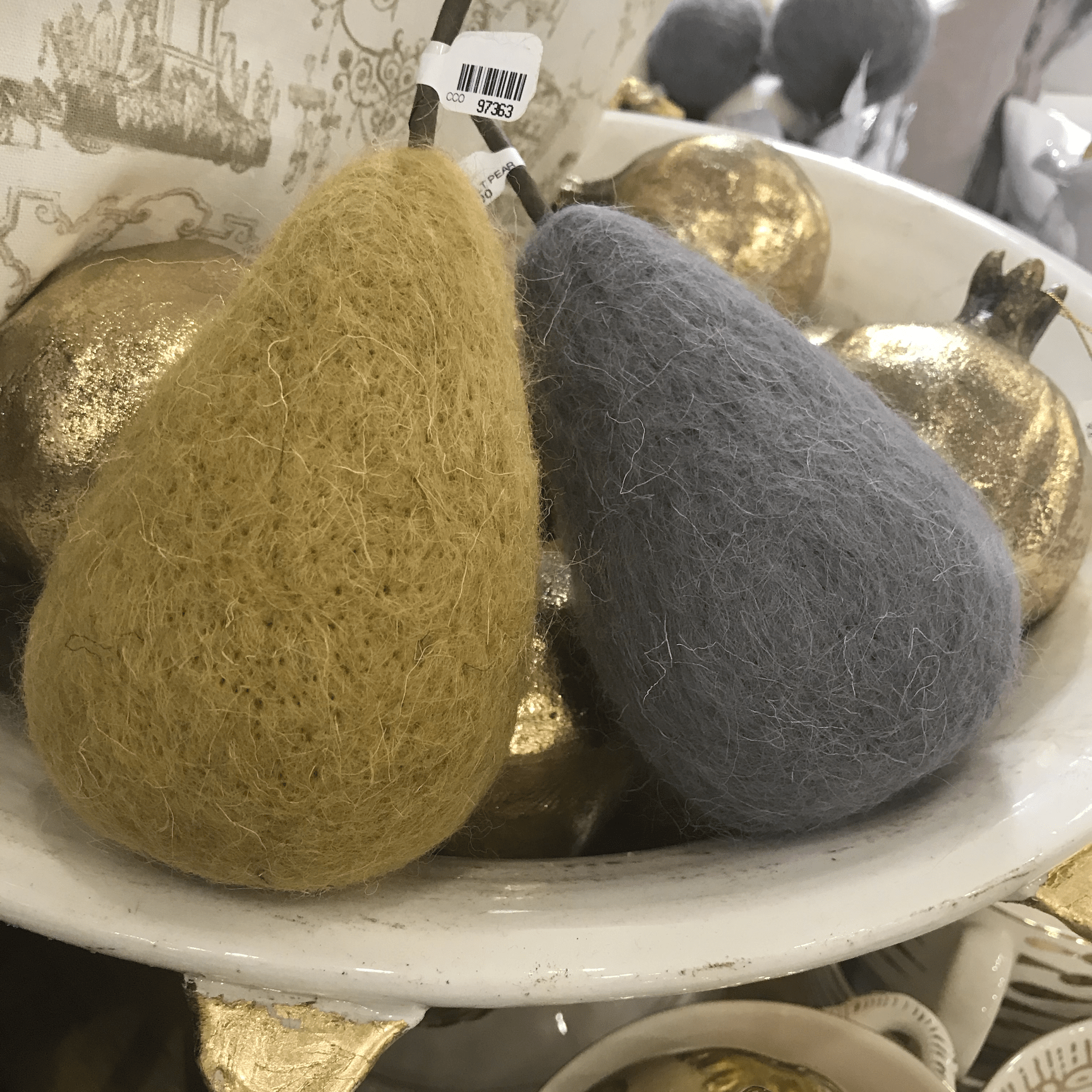 Creative Co-Op - Creative Co Op Decorative Wool Felt Fruit - Little Miss Muffin Children & Home