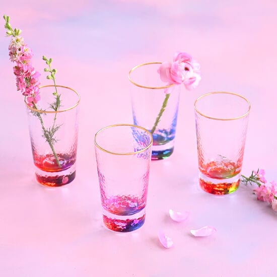 180 - 180 Degrees 180 Degrees Colorful Bottom Tumbler - Little Miss Muffin Children & Home