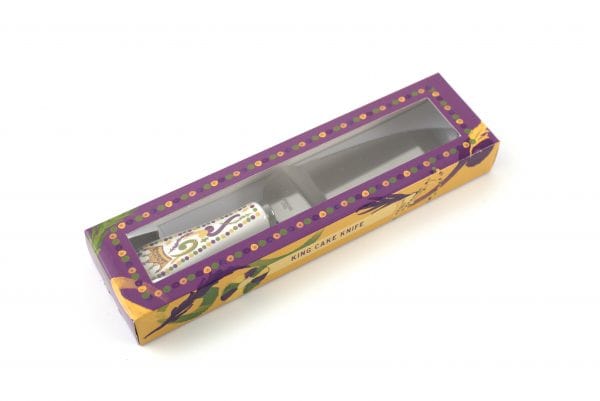 Second Line Ventures Second Line Ventures Mask King Cake Knife - Little Miss Muffin Children & Home