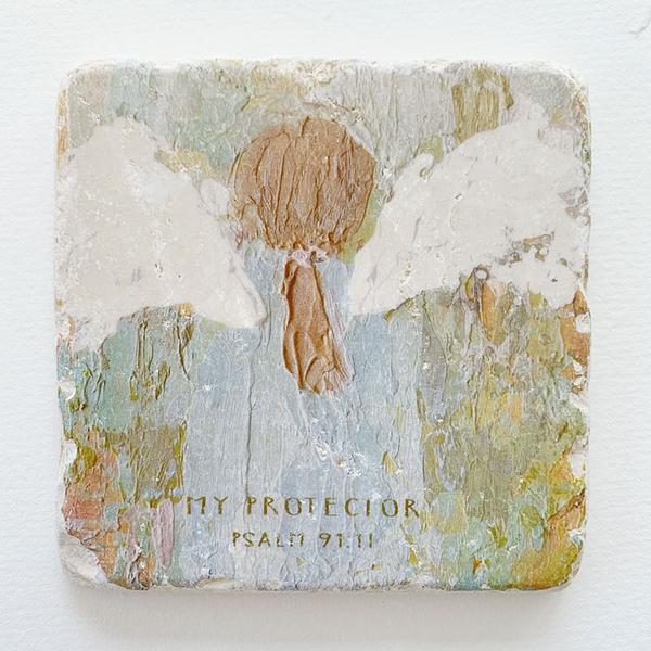 Twelve Stone Art Twelve Stone Art My Protector Large Stone Block - Little Miss Muffin Children & Home