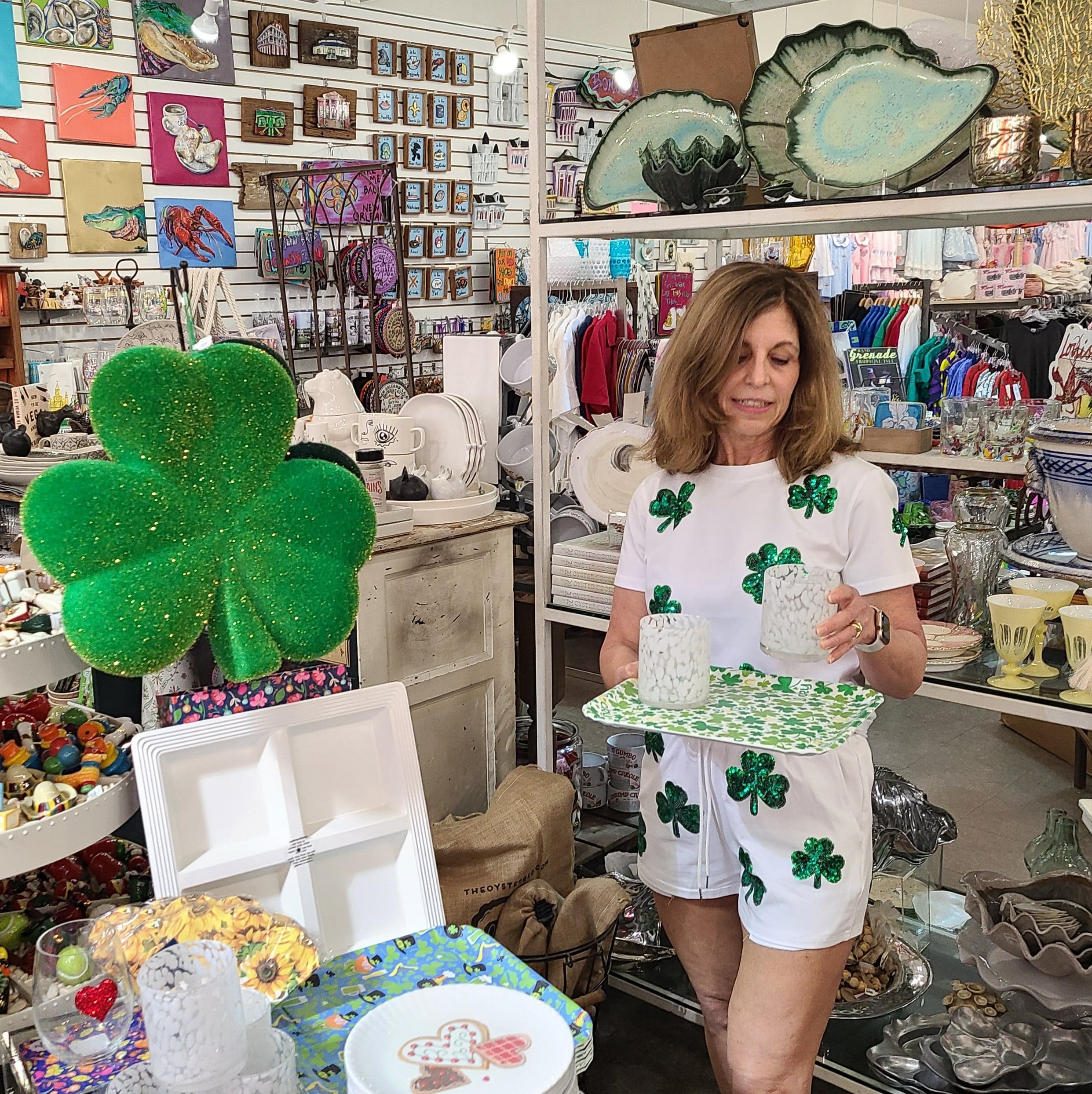 Sparkle City Sparkle City Shamrock Takeover Tee - Little Miss Muffin Children & Home