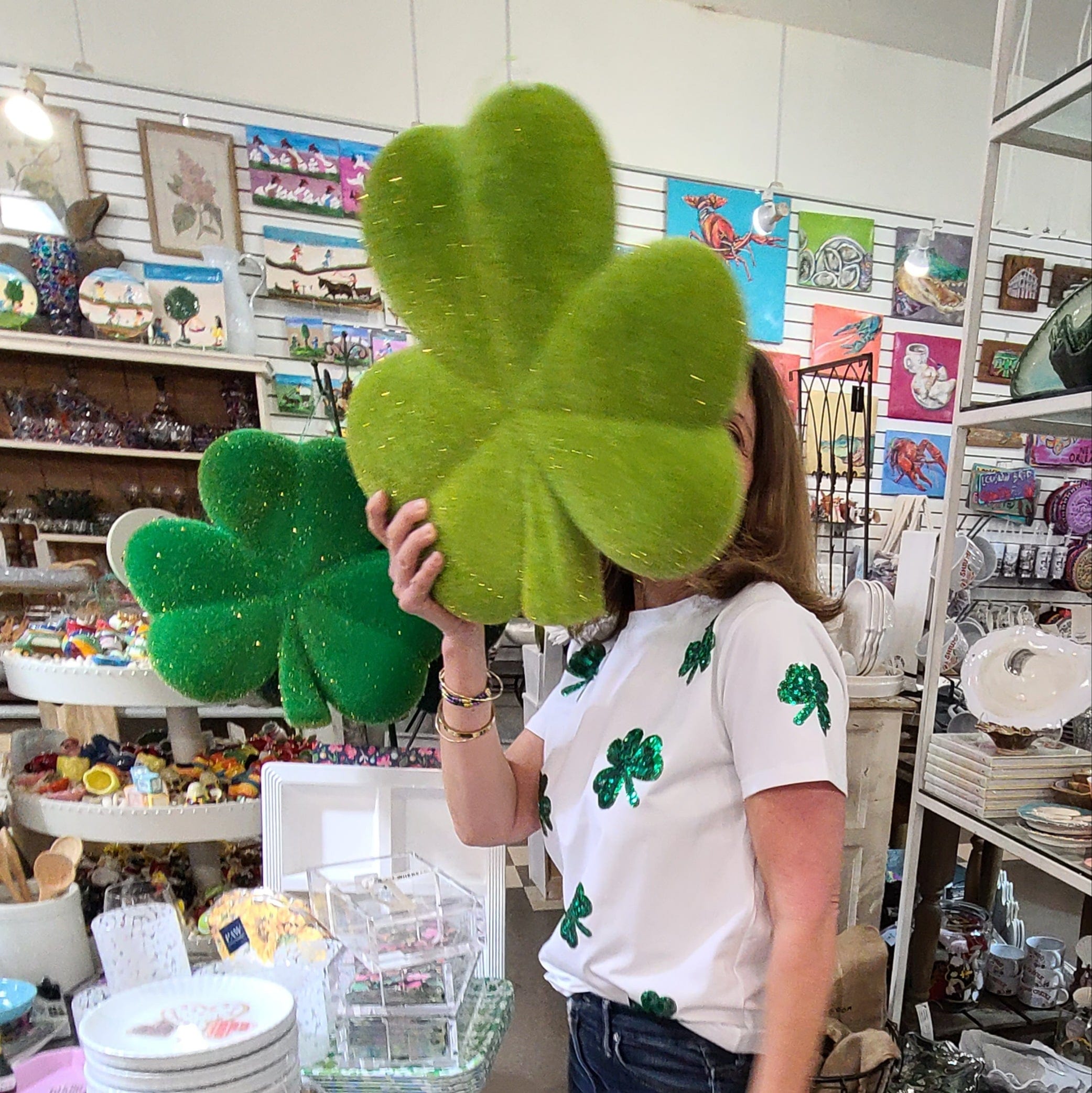 Sparkle City Sparkle City Shamrock Takeover Tee - Little Miss Muffin Children & Home