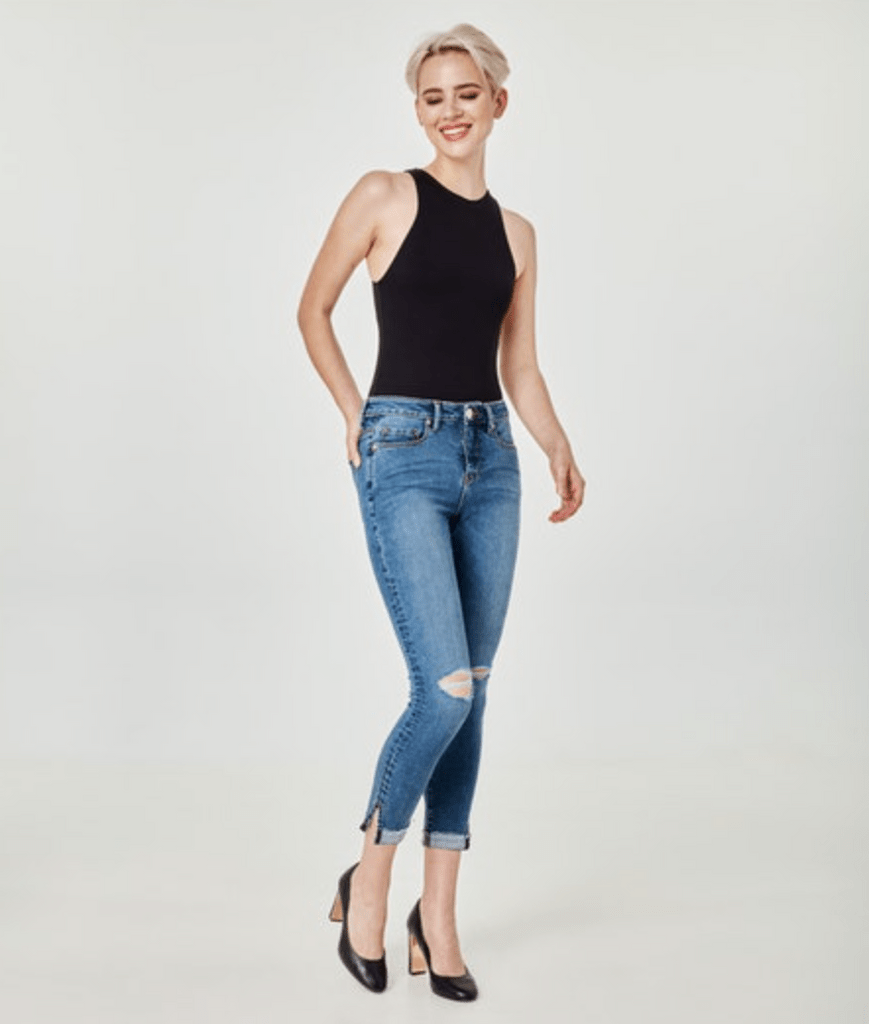 Lola Jeans Lola Jeans Blair Mid Rise Skinny Jeans - Little Miss Muffin Children & Home