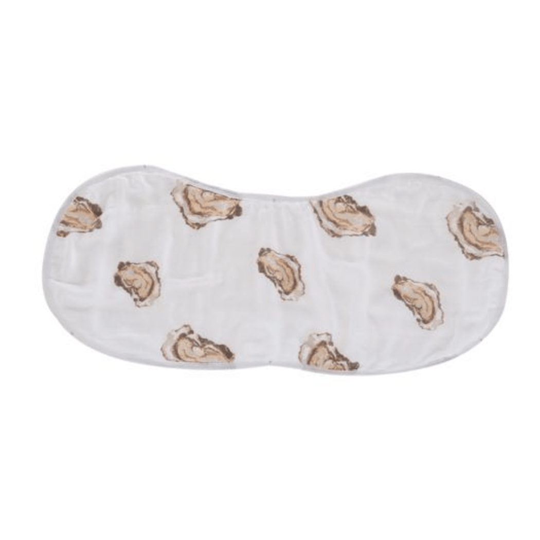Little Hometown - Little Hometown Aw, Shucks! Oyster 2-in-1 Burp Cloth and Bib - Little Miss Muffin Children & Home