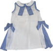Vive La Fete Vive La Fete Sailor White Pique Dress - Little Miss Muffin Children & Home