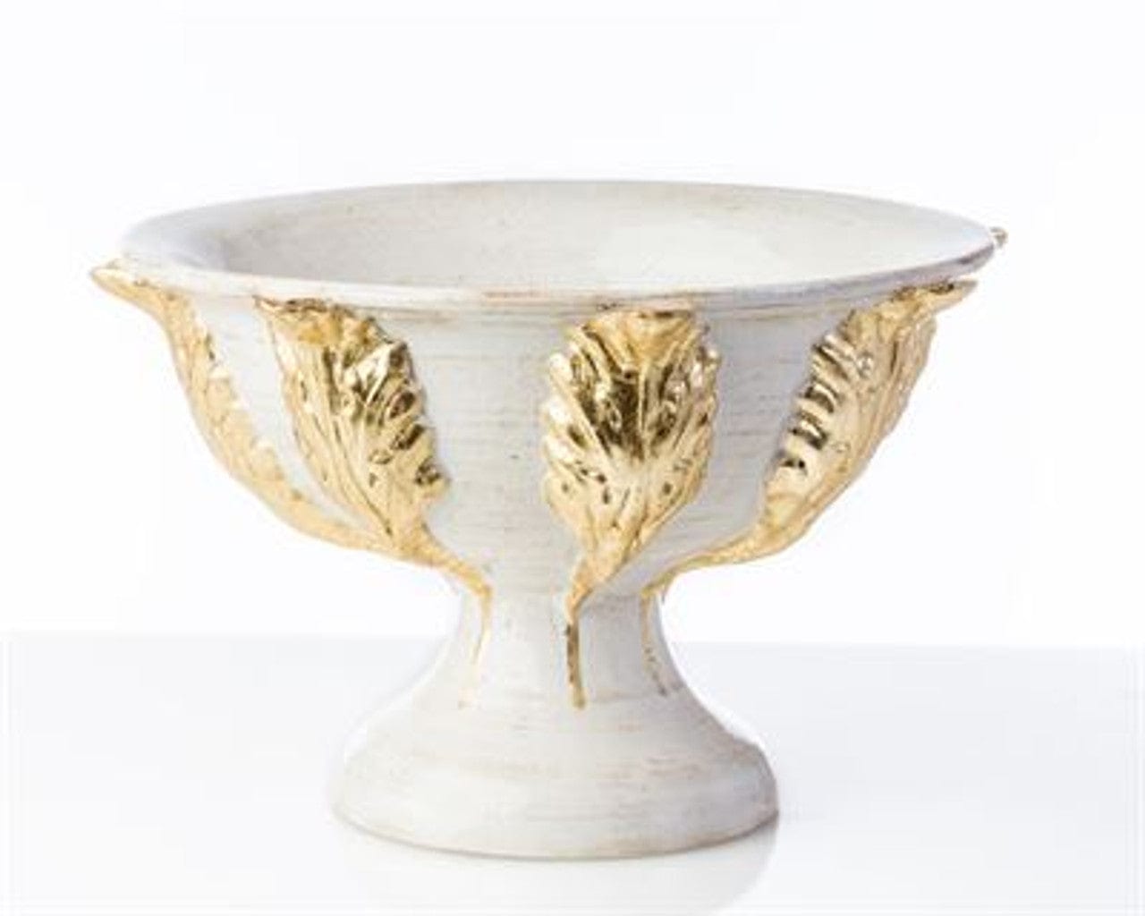 Abigails Abigails Footed Compote with Gold - Little Miss Muffin Children & Home